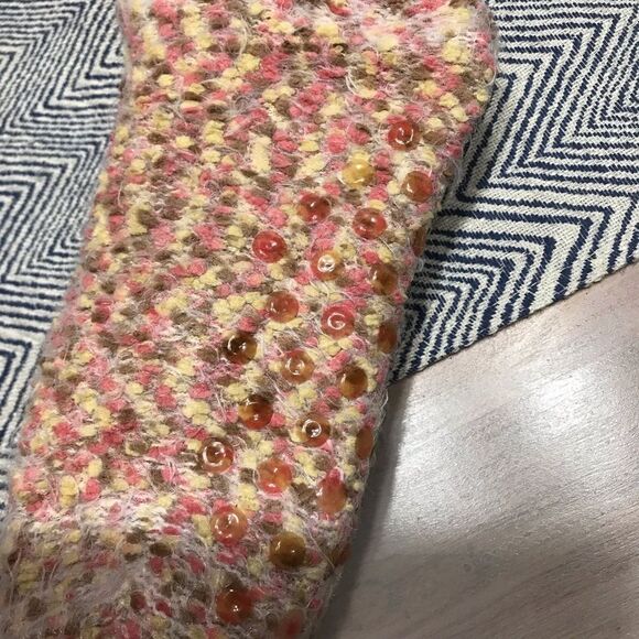 NWT Popcorn Sherpa Chenille Bootie sock - Picture 6 of 7